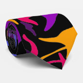 Tiger Necktie Stropdas (Opgerold)