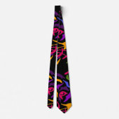 Tiger Necktie Stropdas (Achterkant)