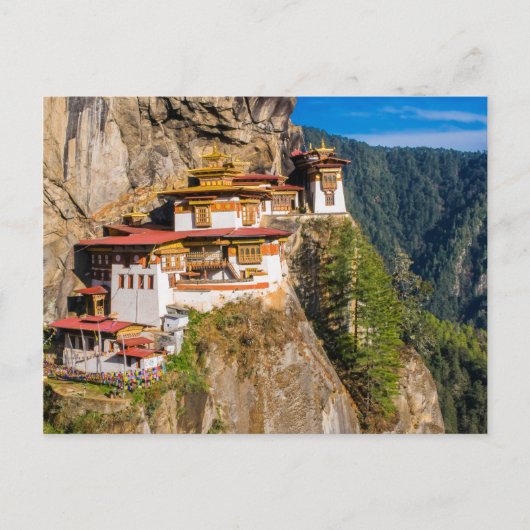 Tiger Nest Monastery Briefkaart (Voorkant)
