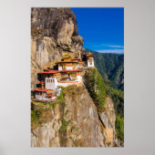 Tiger Nest Monastery Poster (Voorkant)