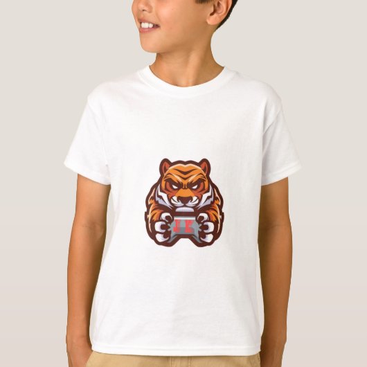 Tiger Nieuw Design T-shirt (Voorkant)