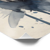 Tiger no 1 Glanzend Poster (Hoek)