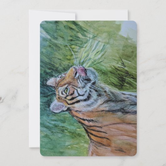 Tiger Notecards Bedankkaart (Voorkant)