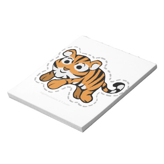 TIGER NOTITIEBLOK (Linkerzijde)