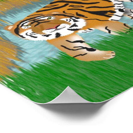 Tiger Oasis Poster (Hoek)