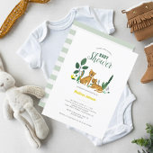 Tiger Oerwoud Boy | Dierdieren | KAART BABY SHOWER