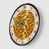 Tiger Oerwoud Clock Grote Klok (Hoek)