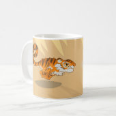 Tiger on the Hunt Koffiemok (Voorkant links)