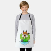 Tiger on the Hunt Schort (Gedragen)