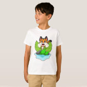 Tiger on the Hunt T-shirt (Voorkant volledig)