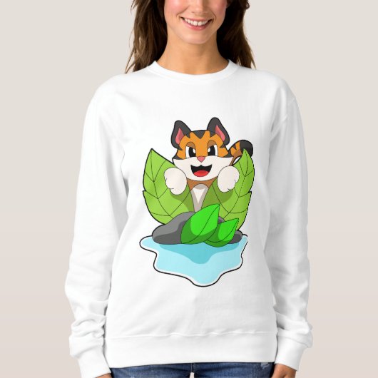 Tiger on the Hunt Trui (Voorkant)