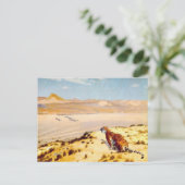 Tiger op de horloge van Jean-Leon Gerome 1888 Briefkaart (Staand voorkant)