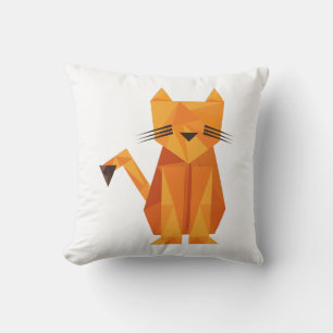Tiger Oragami Kussen