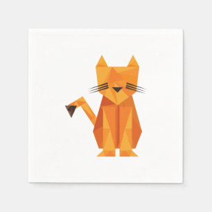 Tiger Oragami Servet