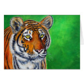 Tiger Painting Greeting card (Voorkant Horizontaal)