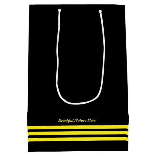 Tiger：Paper Bag Medium Cadeauzakje (Achterkant)