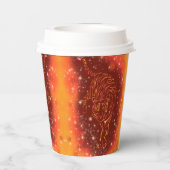 Tiger Paper Cups uitvoeren Papieren Bekers (Achterkant)