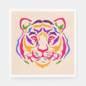 Tiger Paper Napkin Servet (Voorkant)