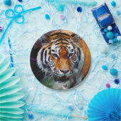 Tiger  papieren bordje (Feest)