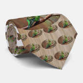 Tiger Parakeet Stropdas (Opgerold)