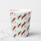 Tiger Party Animals Safari Zoo Birthday Papieren Bekers (Rechts)