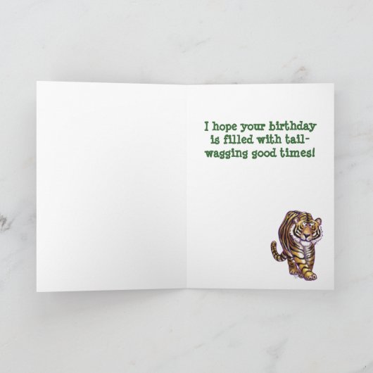 Tiger Party Center Kaart (Binnen)