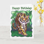 Tiger Party Center Kaart (Gele Bloem)