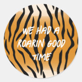 Tiger Party Sticker (Voorkant)