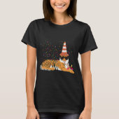 Tiger Partying Animals Having A Party  T-shirt (Voorkant)