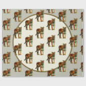 Tiger Pattern  Elegant Cadeaupapier (Vlak)