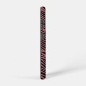 Tiger Pattern in Red with Tiger Samsung Galaxy Hoesje (Rechterkant)