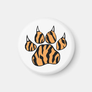 Tiger Paw Print Magneet