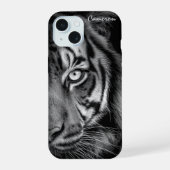 Tiger Phone Case – Customizable iPhone 15 Case (Achterkant)
