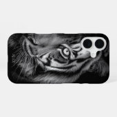 Tiger Phone Case – Customizable iPhone 16 Hoesje (Achterkant horizontaal)