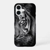 Tiger Phone Case – Customizable iPhone 16 Hoesje (Achterkant)