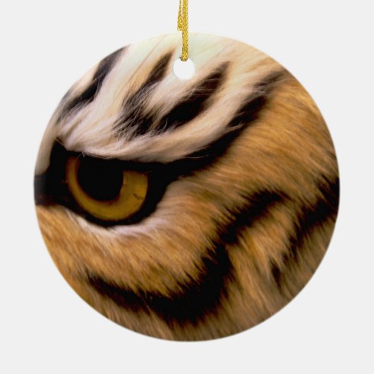 Tiger Photo Ornament (Achterkant)