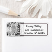 Tiger Photo Return Label (Insitu)