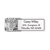 Tiger Photo Return Label (Voorkant)