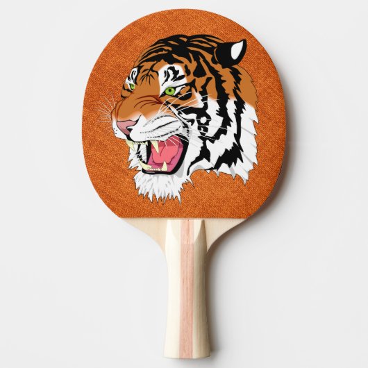 Tiger Ping Pong Paddle Tafeltennisbatje (Voorkant)