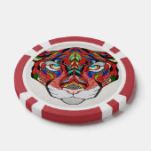 Tiger Poker Chip (Enkel)