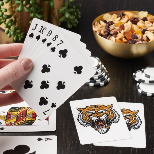 Tiger Pokerkaarten  (Insitu)