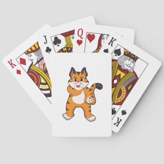 Tiger Pokerkaarten (Achterkant)
