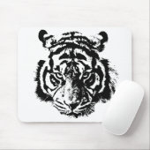 Tiger Pop Art Muismat (Met muis)