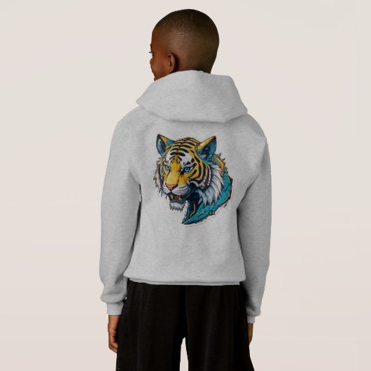 Tiger Portrait (Achterkant volledig)