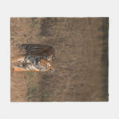 TIGER PORTRAIT FLEECE DEKEN (Voorkant (Horizontaal))
