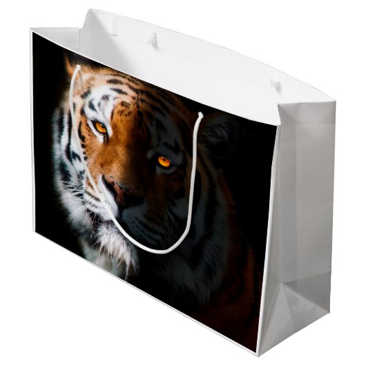 Tiger Portrait Groot Cadeauzakje (Achterkant Gekanteld)