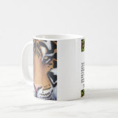 Tiger Portrait Koffiemok (Voorkant links)