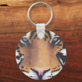 Tiger Portrait Sleutelhanger (Voorkant)