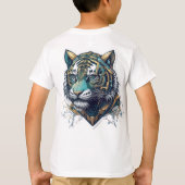 Tiger Portrait T-shirt (Achterkant)