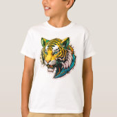 Tiger Portrait T-shirt (Voorkant)
